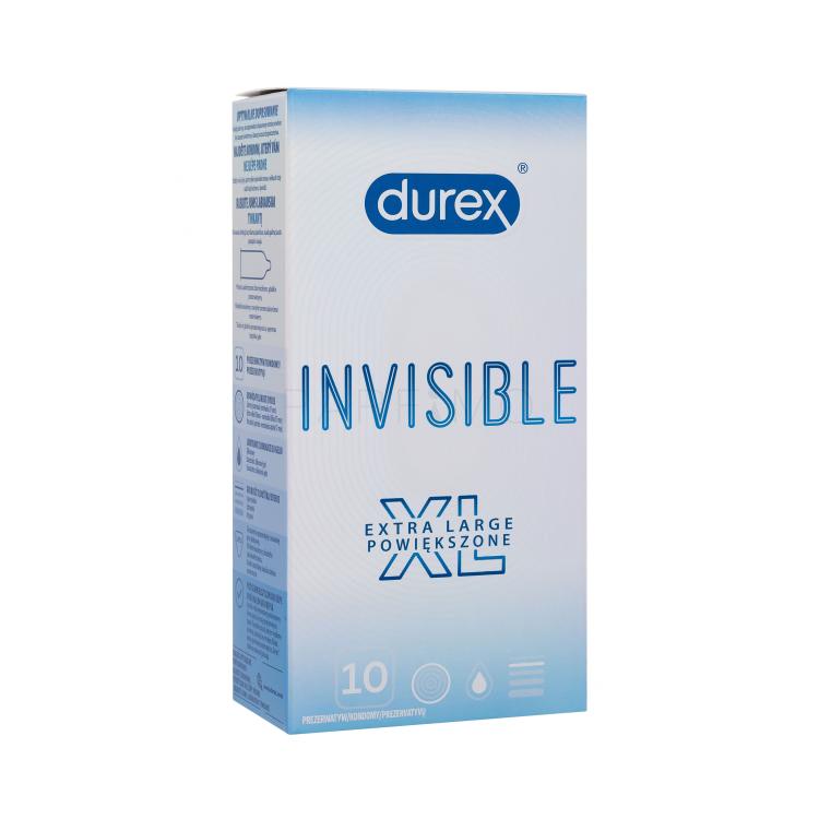 Durex Invisible XL Prezervative pentru bărbați Set