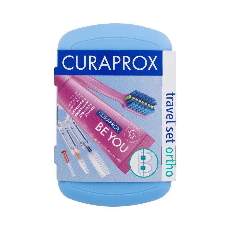 Curaprox Travel Ortho Blue Periuțe de dinți Set