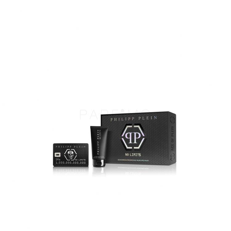 Philipp Plein No Limit$ Set cadou Apă de parfum 50 ml + balsam după ras 50 ml