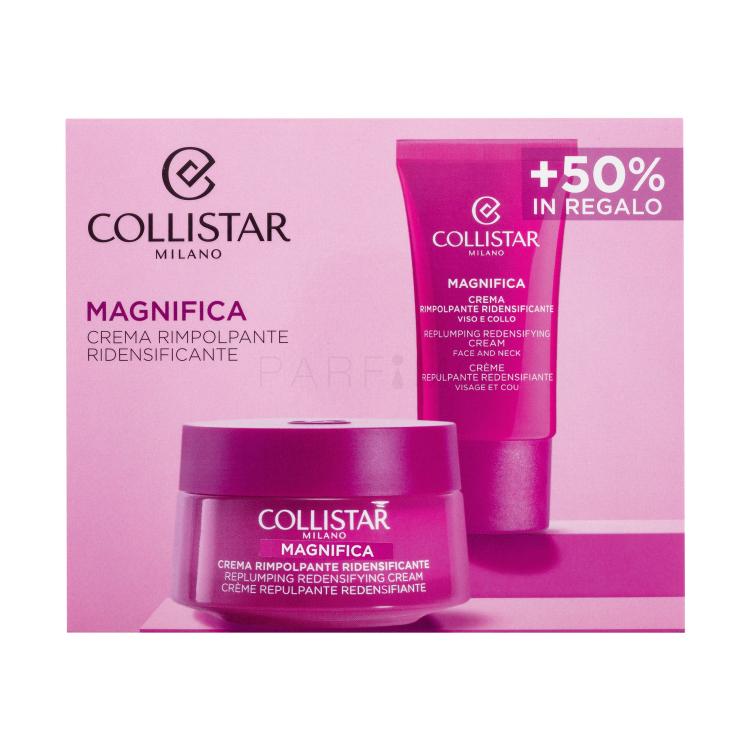 Collistar Magnifica Replumping Redensifying Cream Set cadou Crema de fata Magnifica Replumping Redensifying Cream 50 ml + crema de fata Magnifica Replumping Redensifying Cream 25 ml