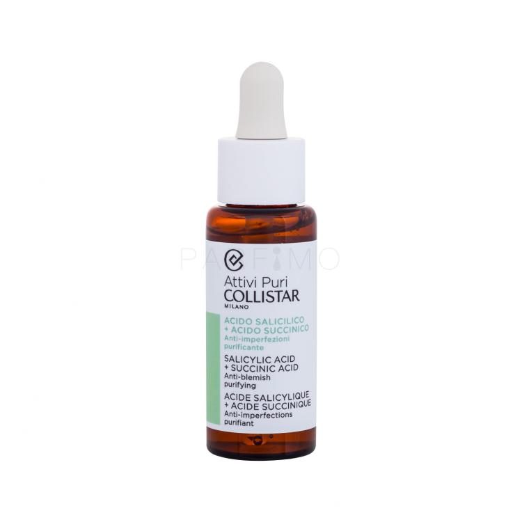 Collistar Pure Actives (Attivi Puri) Salicylic Acid + Succinic Acid Ser facial pentru femei 30 ml