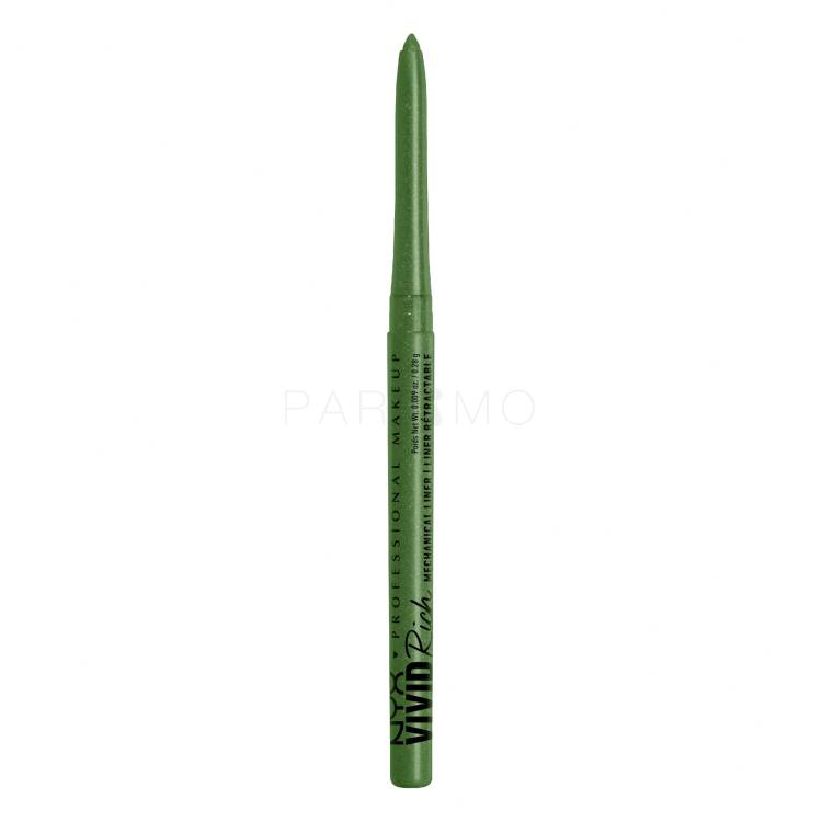 NYX Professional Makeup Vivid Rich Mechanical Liner Creion de ochi pentru femei 0,28 g Nuanţă 09 Its Giving Jade