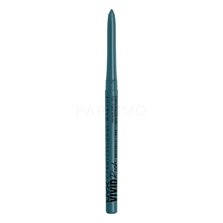 NYX Professional Makeup Vivid Rich Mechanical Liner Creion de ochi pentru femei 0,28 g Nuanţă 13 Aquamarine Dream