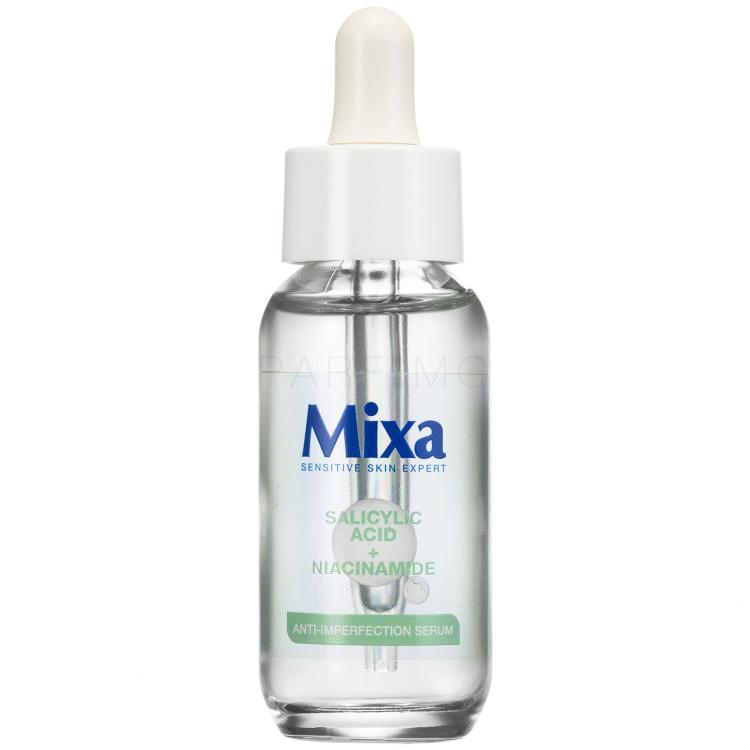 Mixa Salicylic Acid + Niacinamide Anti-Imperfection Serum Ser facial pentru femei 30 ml