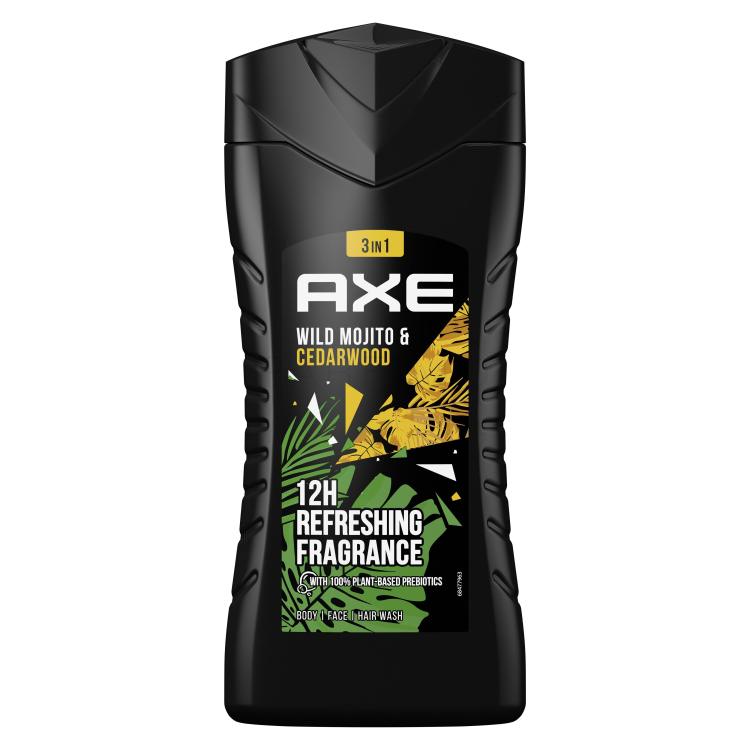 Axe Wild Mojito &amp; Cedarwood Gel de duș pentru bărbați 250 ml