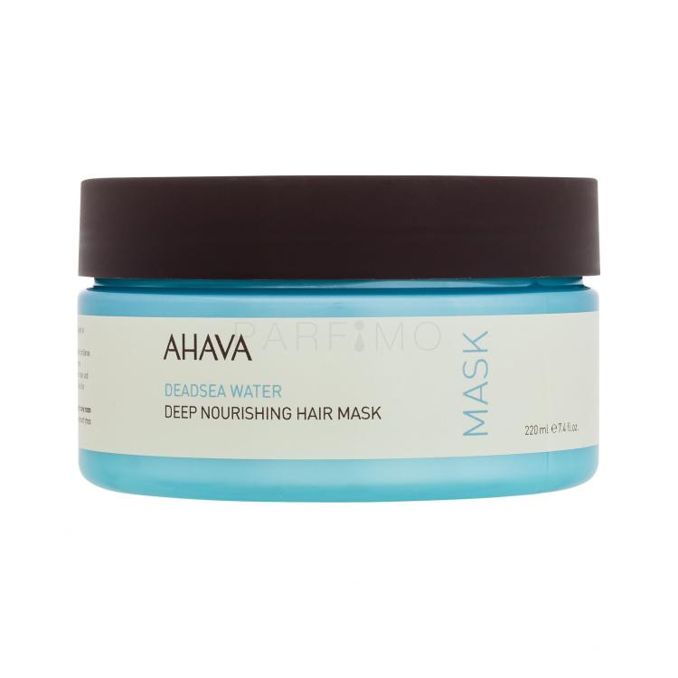 AHAVA Deadsea Water Deep Nourishing Hair Mask Mască de păr pentru femei 220 ml