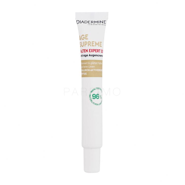 Diadermine Age Supreme Wrinkle Expert 3D Eye Cream Cremă de ochi pentru femei 15 ml