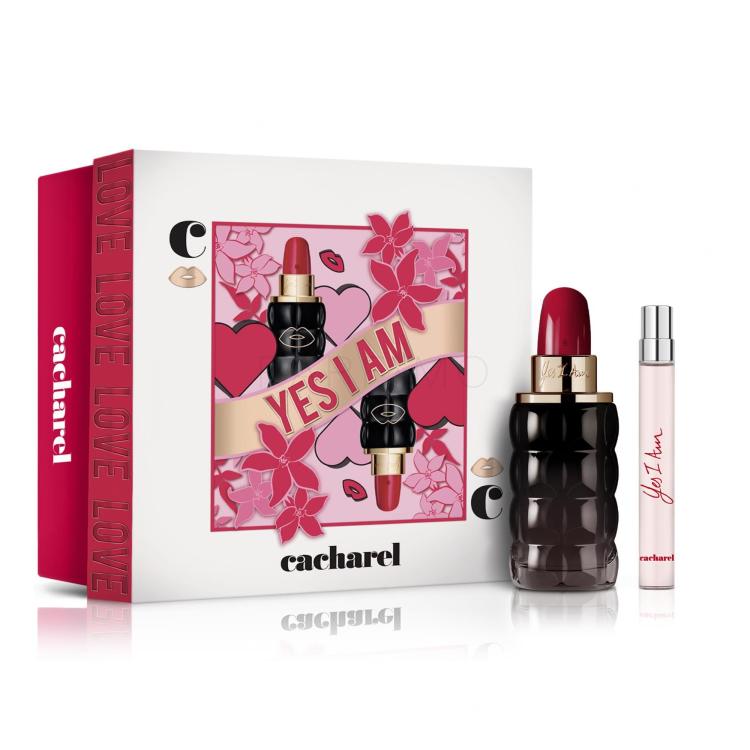 Cacharel Yes I Am SET1 Set cadou Apă de parfum 50 ml + apă de parfum 10 ml