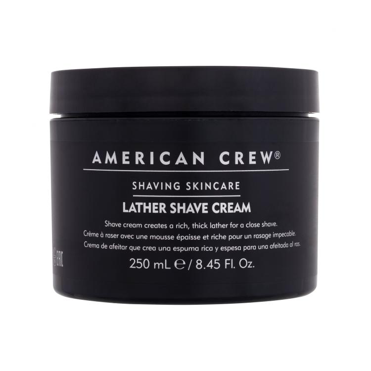 American Crew Shaving Skincare Lather Shave Cream Cremă de ras pentru bărbați 250 ml