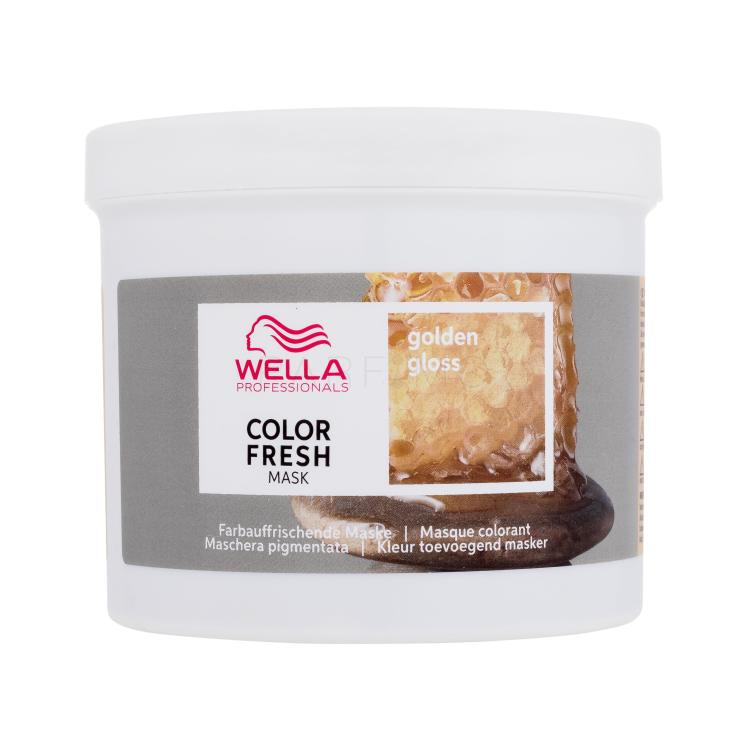 Wella Professionals Color Fresh Mask Vopsea de păr pentru femei 500 ml Nuanţă Golden Gloss