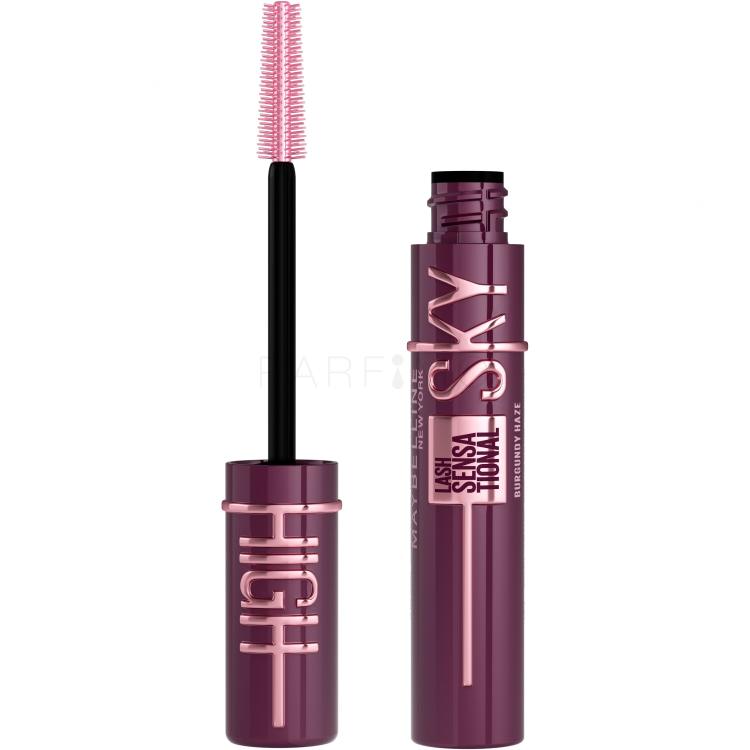 Maybelline Lash Sensational Sky High Mascara pentru femei 7,2 ml Nuanţă Burgundy Haze