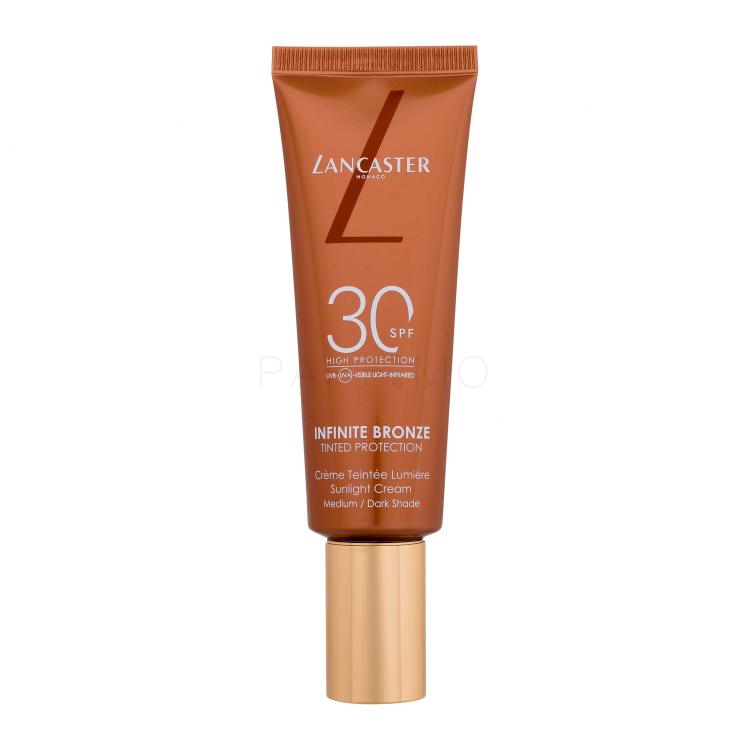 Lancaster Infinite Bronze Tinted Protection SPF30 Fond de ten pentru femei 50 ml Nuanţă 2 Medium/Dark