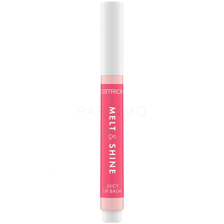 Catrice Melt &amp; Shine Juicy Lip Balm Balsam de buze pentru femei 1,3 g Nuanţă 050 Resting Beach Face