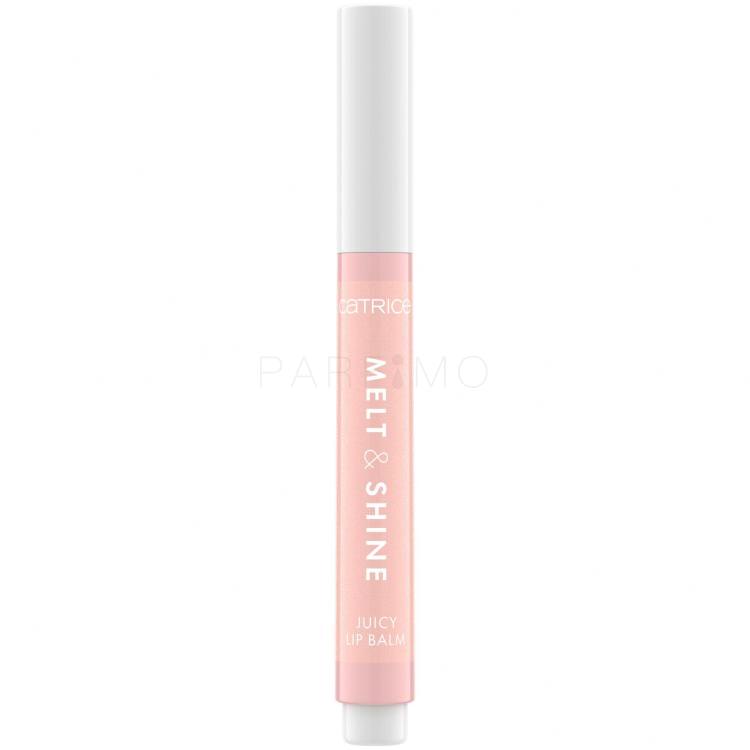 Catrice Melt &amp; Shine Juicy Lip Balm Balsam de buze pentru femei 1,3 g Nuanţă 010 Shell Yeah!