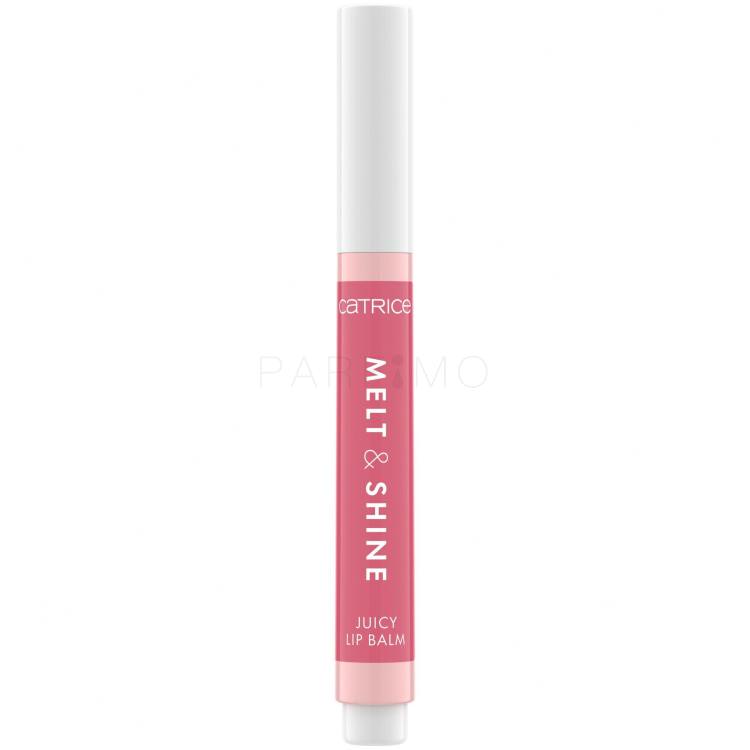 Catrice Melt &amp; Shine Juicy Lip Balm Balsam de buze pentru femei 1,3 g Nuanţă 020 Beach Blossom