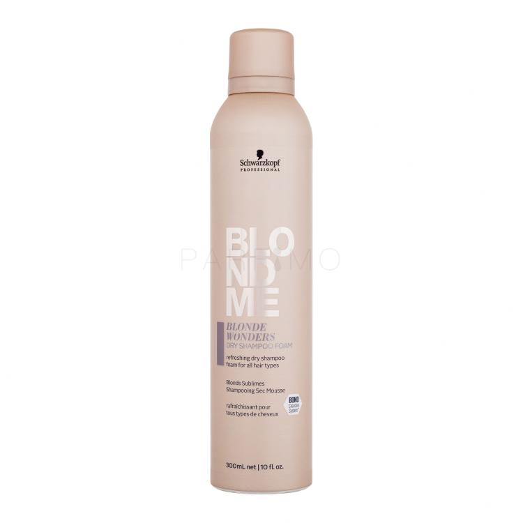 Schwarzkopf Professional Blond Me Blonde Wonders Dry Shampoo Foam Șampon uscat pentru femei 300 ml