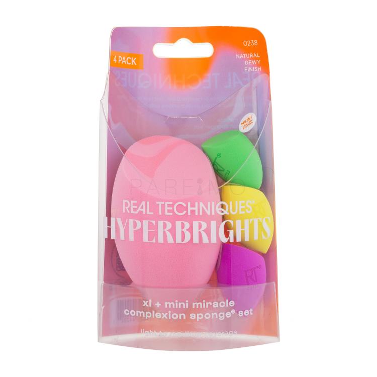 Real Techniques Hyperbrights Miracle Complexion Sponge Aplicatoare pentru femei Set