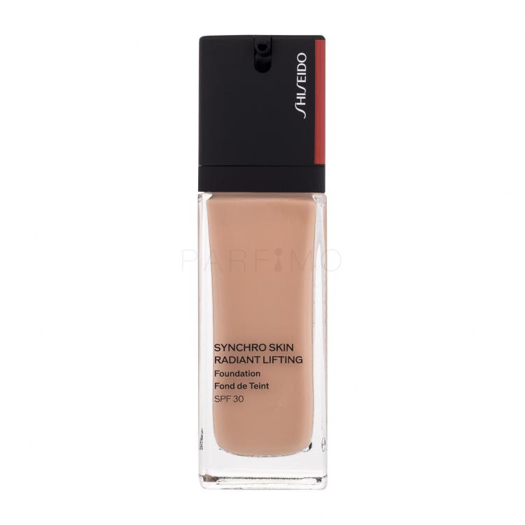 Shiseido Synchro Skin Radiant Lifting SPF30 Fond de ten pentru femei 30 ml Nuanţă 310 Silk