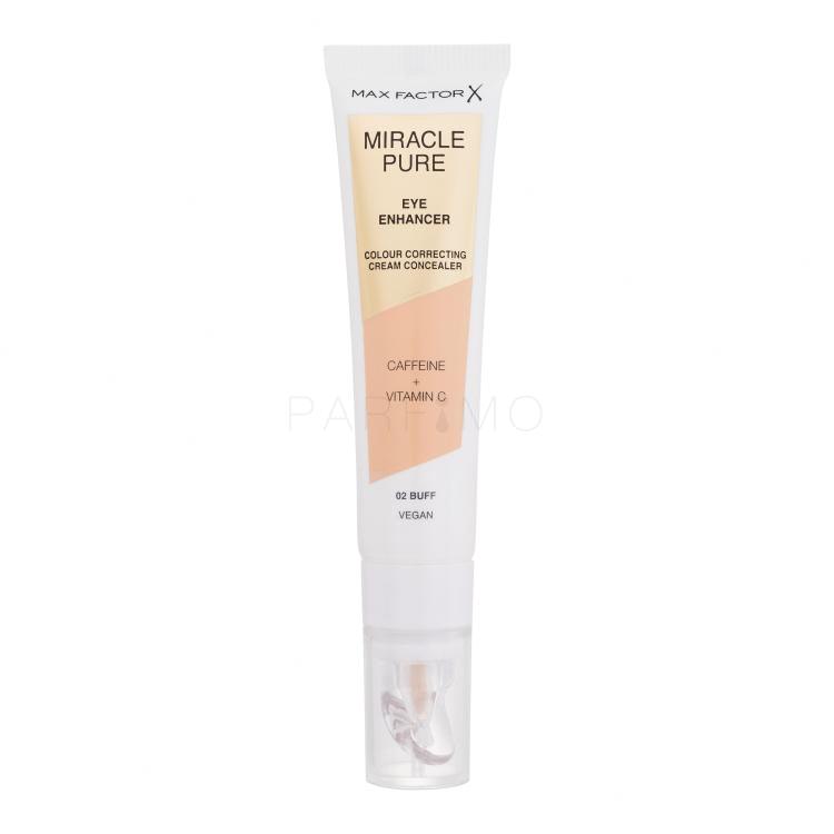 Max Factor Miracle Pure Eye Enhancer Anticearcăn pentru femei 10 ml Nuanţă 02 Buff