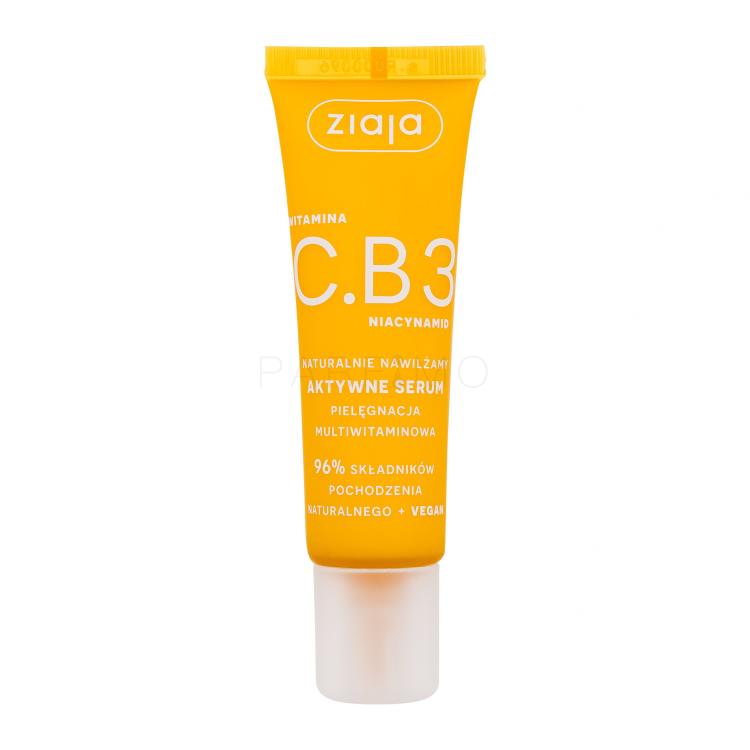 Ziaja Vitamin C.B3 Niacinamide Active Face Serum Ser facial pentru femei 30 ml