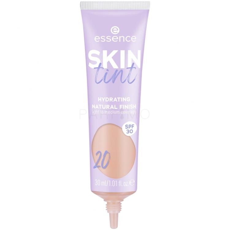 Essence Skin Tint Hydrating Natural Finish SPF30 Fond de ten pentru femei 30 ml Nuanţă 20