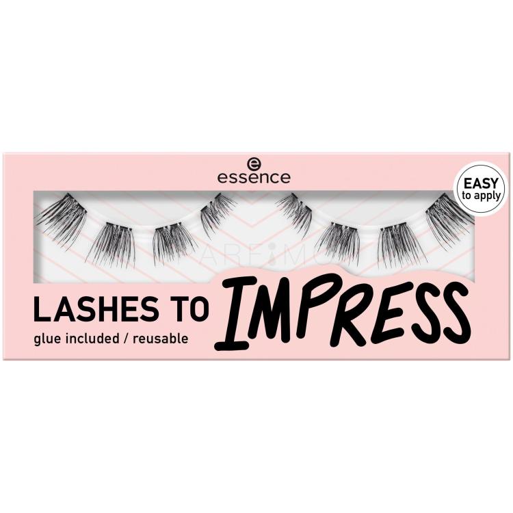 Essence Lashes To Impress 08 Pre-Cut Lashes Gene false pentru femei 1 buc