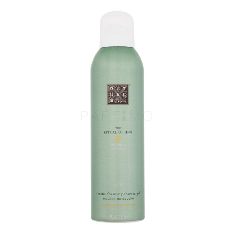 Rituals The Ritual Of Jing Sleep Serene Foaming Shower Gel Spumă de duș pentru femei 200 ml