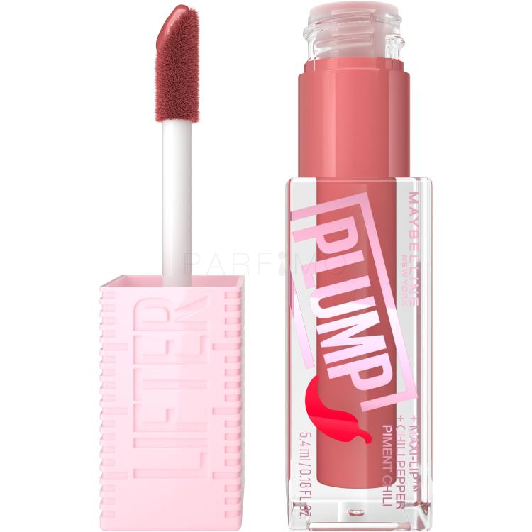 Maybelline Lifter Plump Luciu de buze pentru femei 5,4 ml Nuanţă 005 Peach Fever