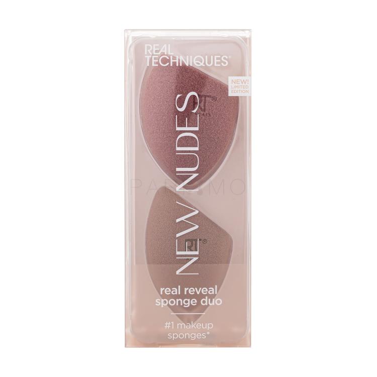 Real Techniques New Nudes Real Reveal Sponge Duo Aplicatoare pentru femei Set