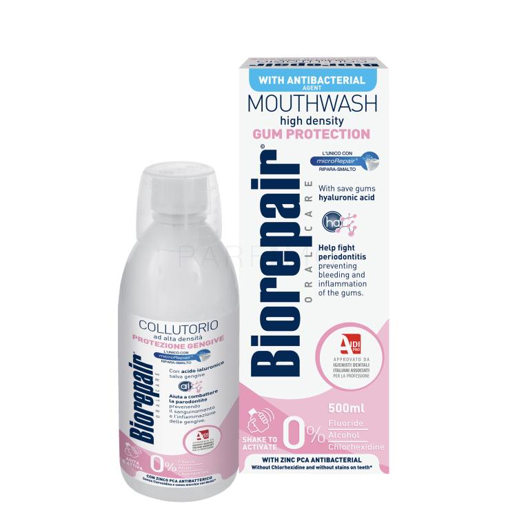 Biorepair Antibacterial Mouthwash Gum Protection Apă de gură 500 ml