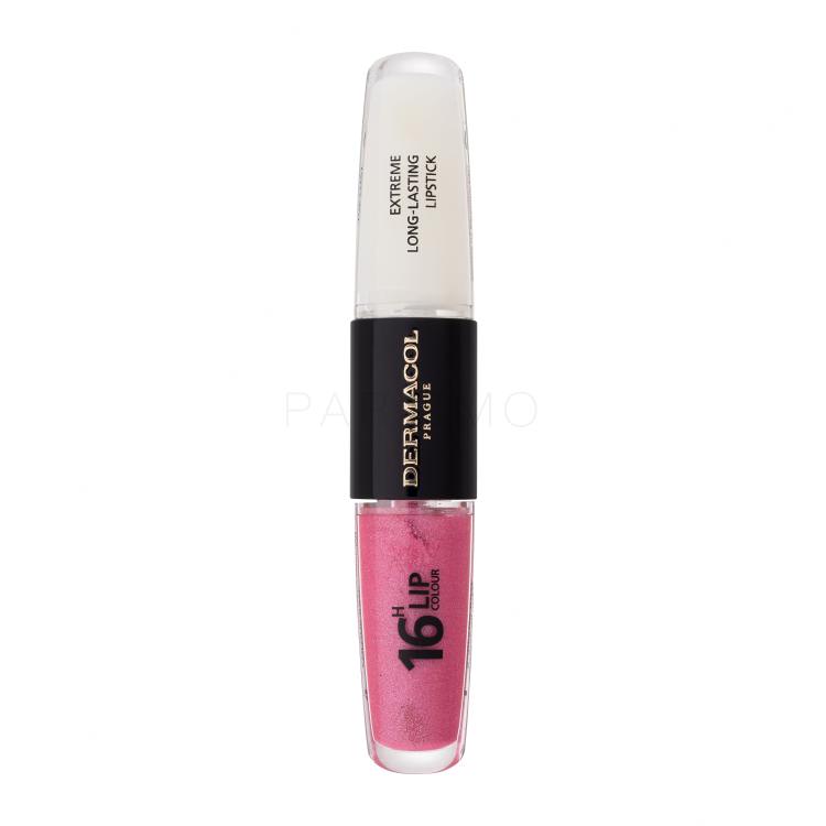 Dermacol 16H Lip Colour Extreme Long-Lasting Lipstick Ruj de buze pentru femei 8 ml Nuanţă 15