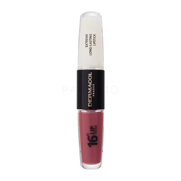 Dermacol 16H Lip Colour Extreme Long-Lasting Lipstick Ruj de buze pentru femei 8 ml Nuanţă 35