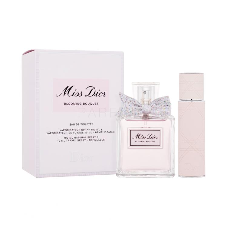 Dior Miss Dior Blooming Bouquet 2023 Set cadou Apă de toaletă 100 ml + apă de toaletă în flacon reîncărcabil 10 ml