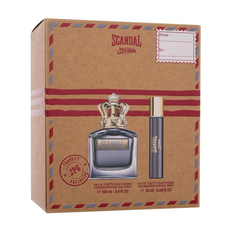 Jean Paul Gaultier Scandal Set cadou Apă de toaletă 100 ml + apă de toaletă 20 ml