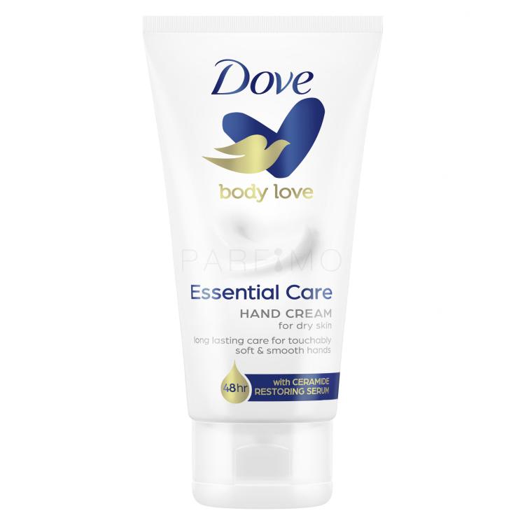 Dove Body Love Essential Care Hand Cream Cremă de mâini pentru femei 75 ml