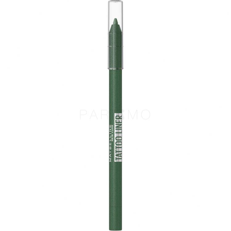 Maybelline Tattoo Liner Gel Pencil Creion de ochi pentru femei 1,3 g Nuanţă 817 Hunter Green