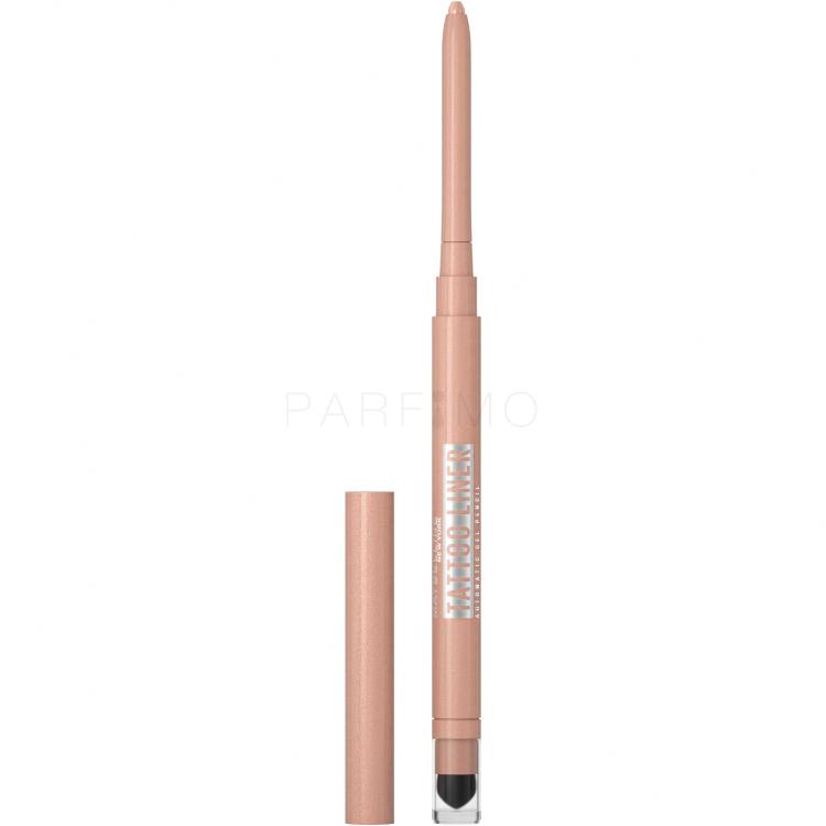 Maybelline Tattoo Liner Automatic Gel Pencil Creion de ochi pentru femei 0,73 g Nuanţă 090 Moonstruck