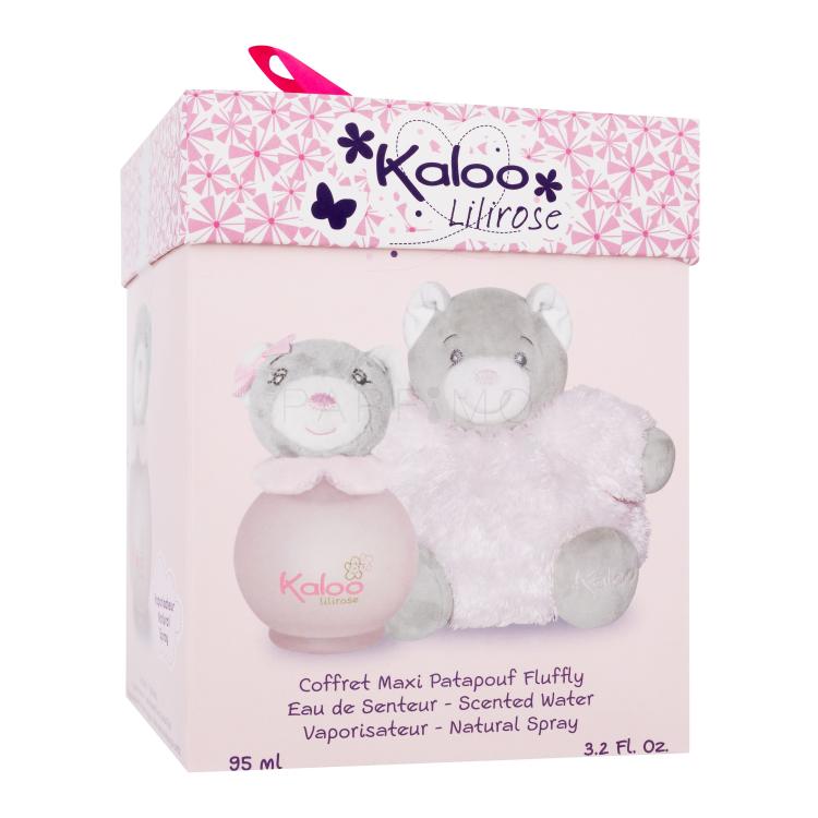 Kaloo Lilirose Set cadou Spray de corp 95 ml + jucărie de pluș