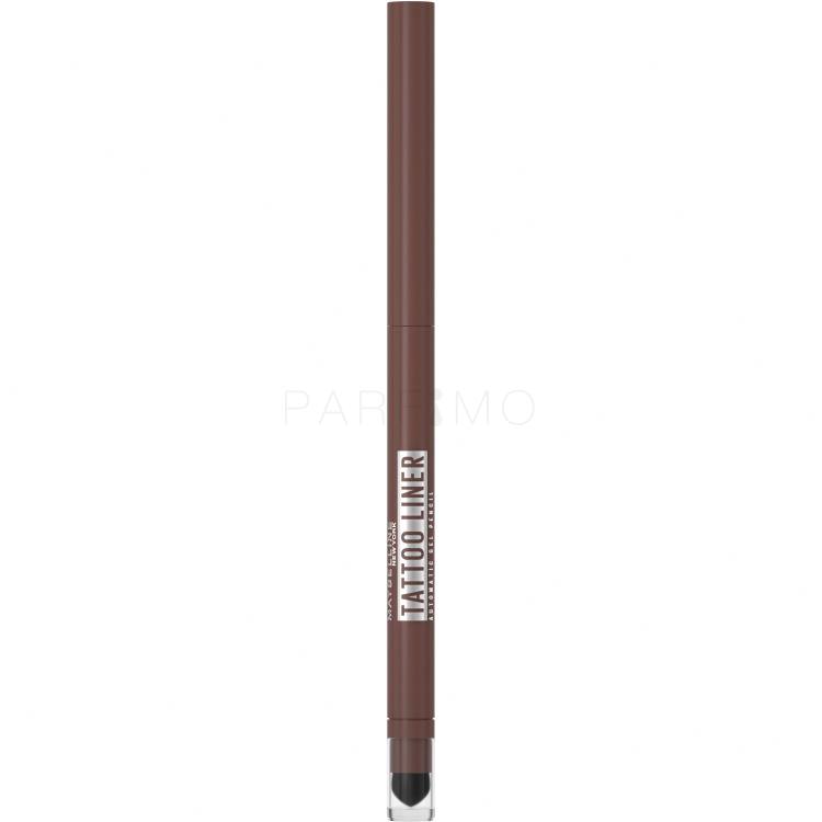 Maybelline Tattoo Liner Smokey Creion de ochi pentru femei 1,3 g Nuanţă 040 Brown