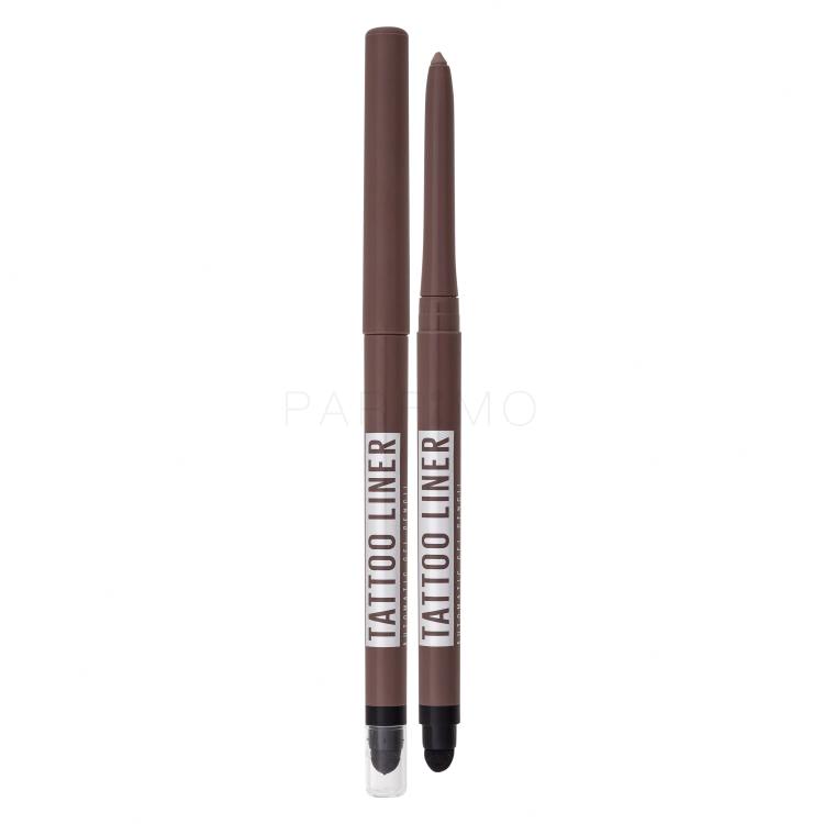 Maybelline Tattoo Liner Smokey Creion de ochi pentru femei 1,3 g Nuanţă 020 Grey