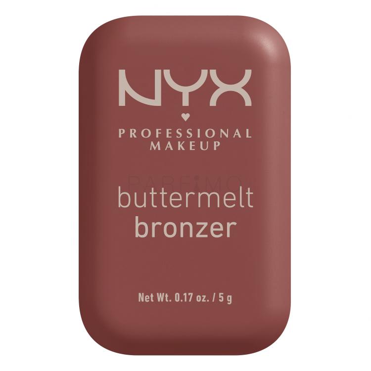 NYX Professional Makeup Buttermelt Bronzer Bronzante pentru femei 5 g Nuanţă 07 Butta Dayz