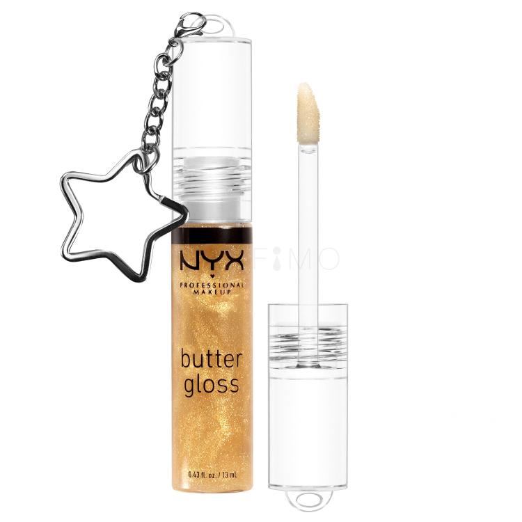 NYX Professional Makeup Butter Gloss Limited Edition Luciu de buze pentru femei 13 ml Nuanţă 25K Gold