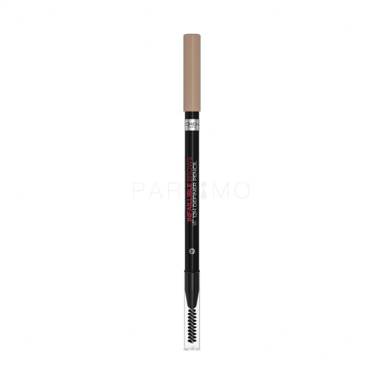 L&#039;Oréal Paris Infaillible Brows 12H Definer Pencil Creion pentru femei 1 g Nuanţă 7.0 Blonde