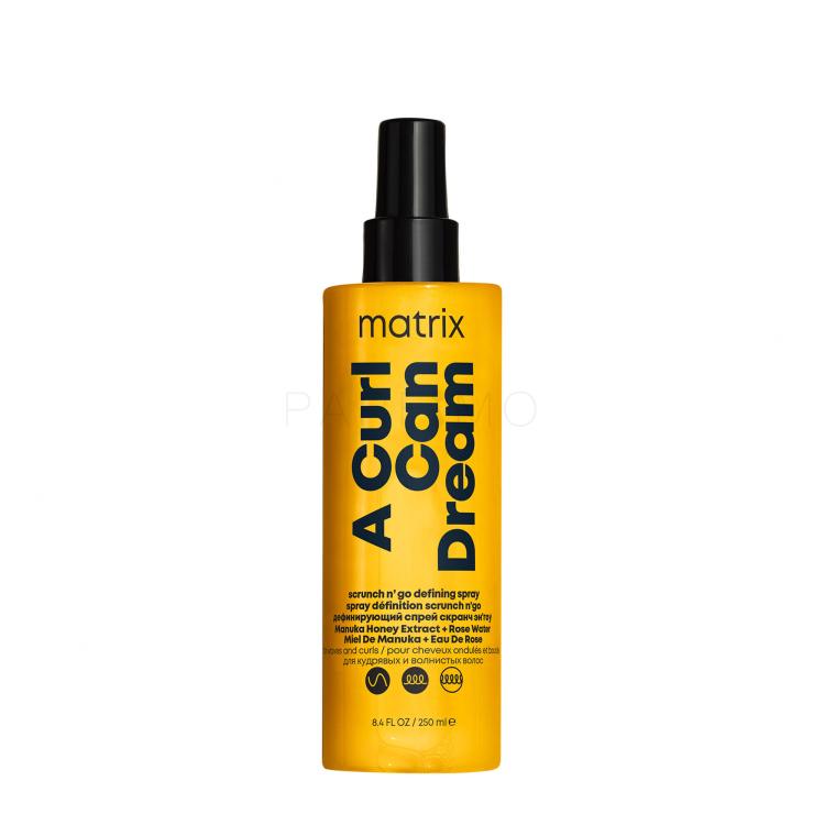 Matrix A Curl Can Dream Scrunch N&#039; Go Defining Spray Fără clătire pentru femei 250 ml