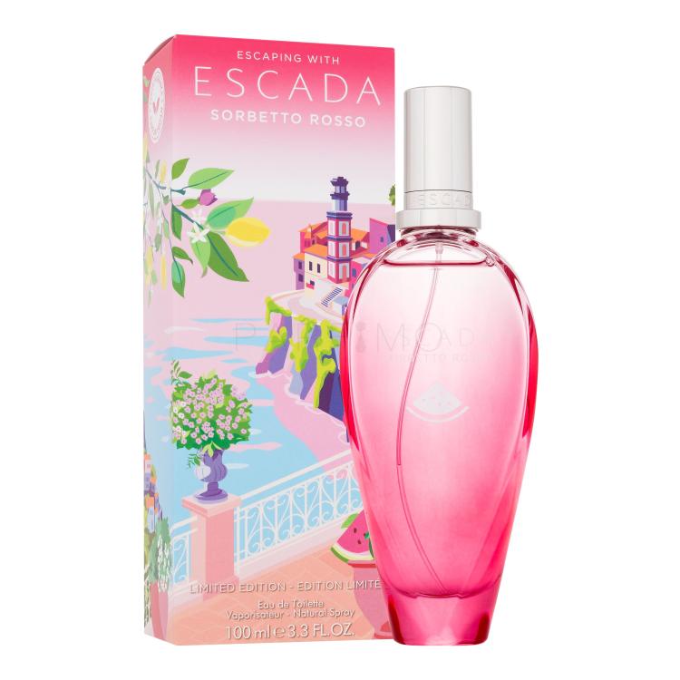 ESCADA Sorbetto Rosso Limited Edition Apă de toaletă pentru femei 100 ml