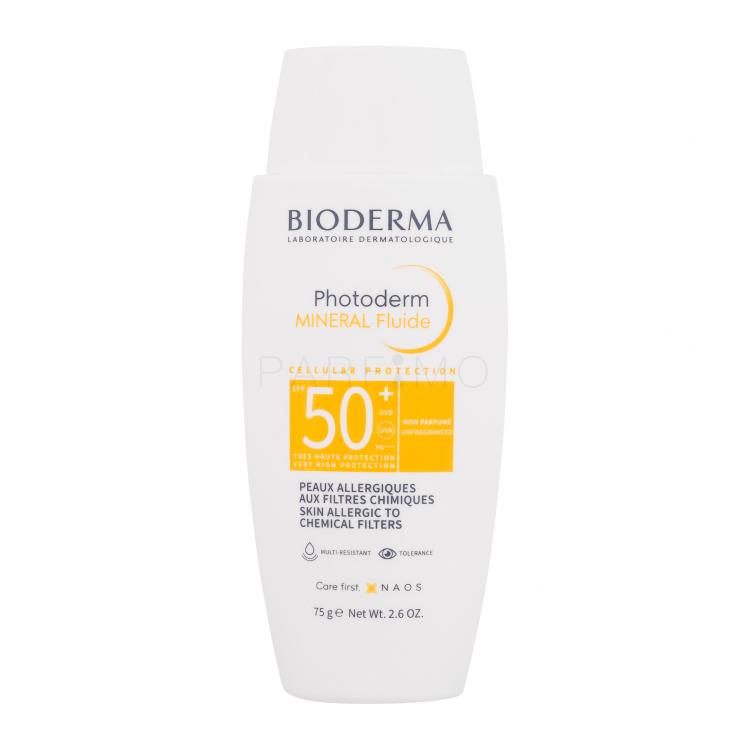 BIODERMA Photoderm Mineral Fluide SPF50+ Pentru ten 75 ml