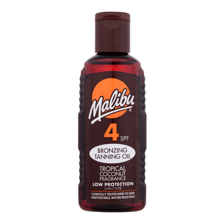 Malibu Bronzing Tanning Oil SPF4 Pentru corp pentru femei 100 ml