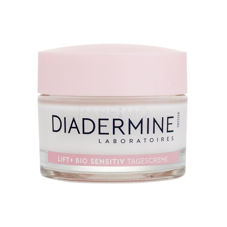 Diadermine Lift+ Bio Sensitiv Anti-Age Day Cream Cremă de zi pentru femei 50 ml Cutie cu defect