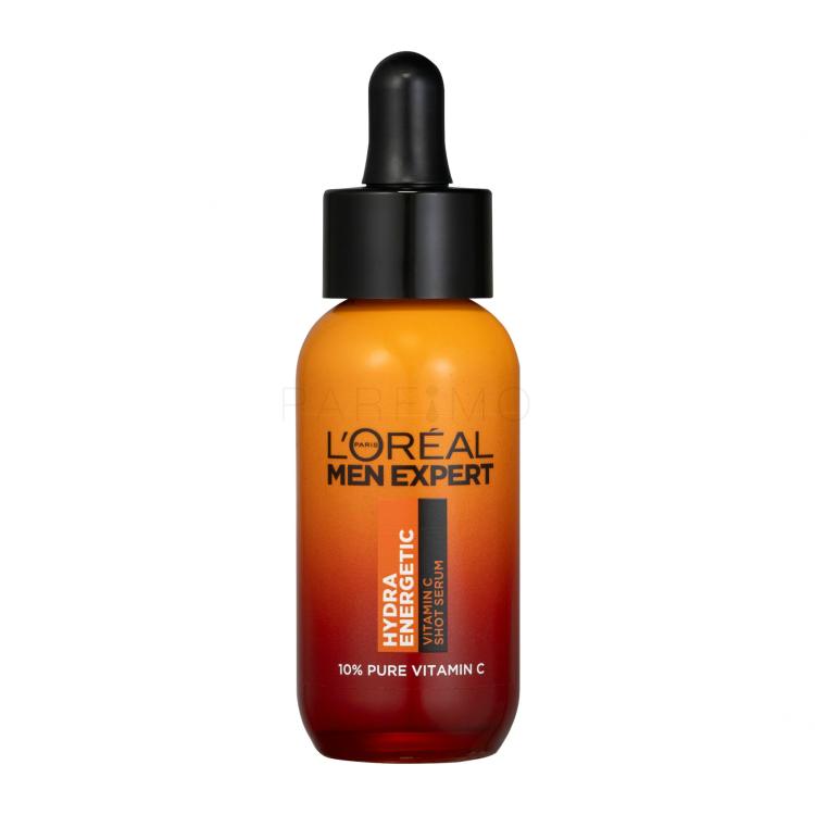 L&#039;Oréal Paris Men Expert Hydra Energetic Vitamin C Shot Serum Ser facial pentru bărbați 30 ml