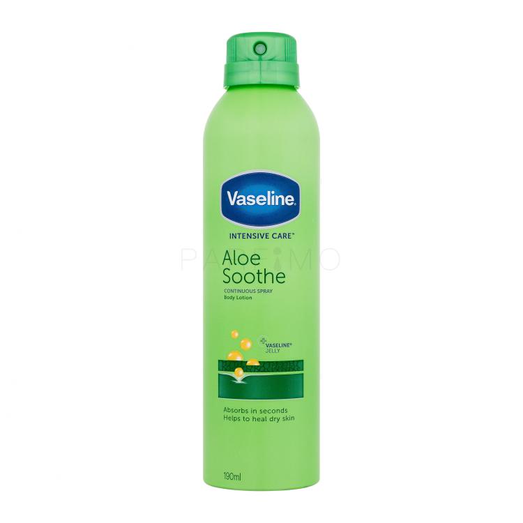 Vaseline Intensive Care Aloe Soothe Body Lotion Spray Lapte de corp 190 ml